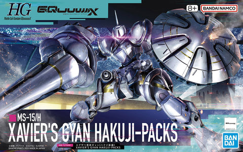 Bandai HG 1/144 MS-15/H Xavier's Gyan Hakuji-Packs
