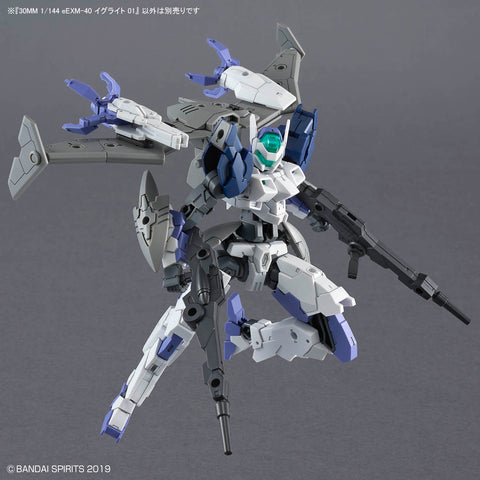 Bandai 30MM 1/144 : eEXM-40 Iglight 01